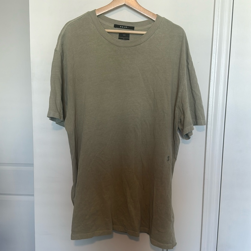 Ksubi  Green T shirt minimal size XL